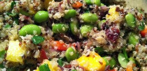 quinoa salad, california salad, California quinoa recipe