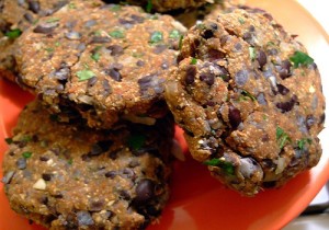 black bean patties, black bean burger, vegetarian burger, healthy black bean burger recipe