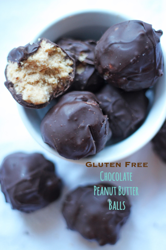 Featured Recipe: Gluten Free Chocolate Peanut Butter Balls