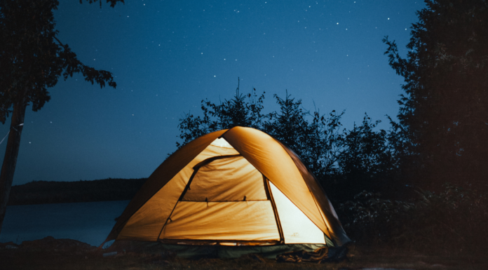 Beat the Heat: Top 10 Women’s Summer Camping Gear to Check Out! glowing tent under stars, women's camping gear